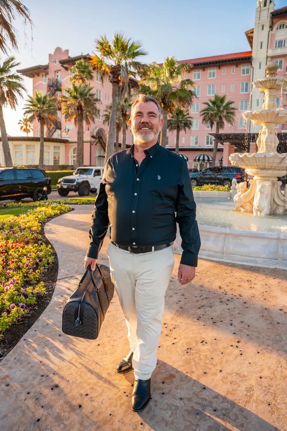 Modern Gent client, photographed in a real place from his own life